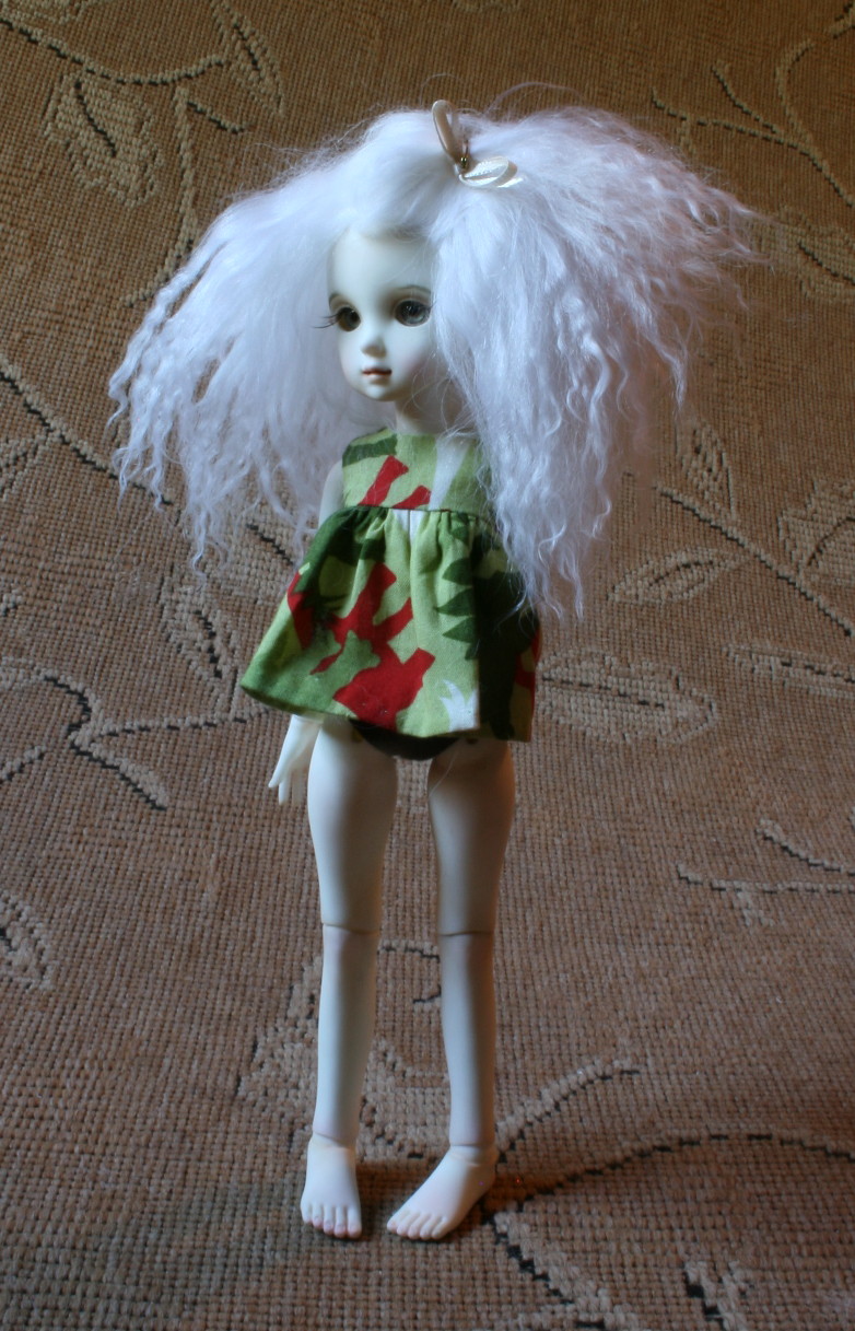 White mohair 5/6